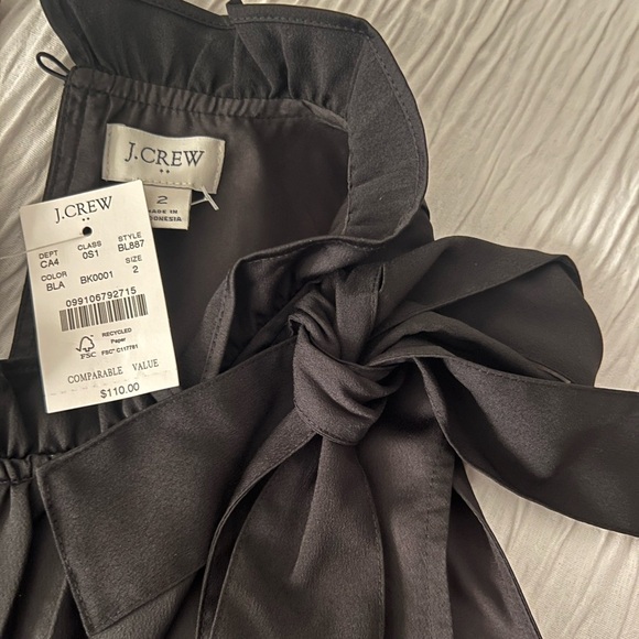 NWT. J Crew, little black dress - Picture 2 of 5